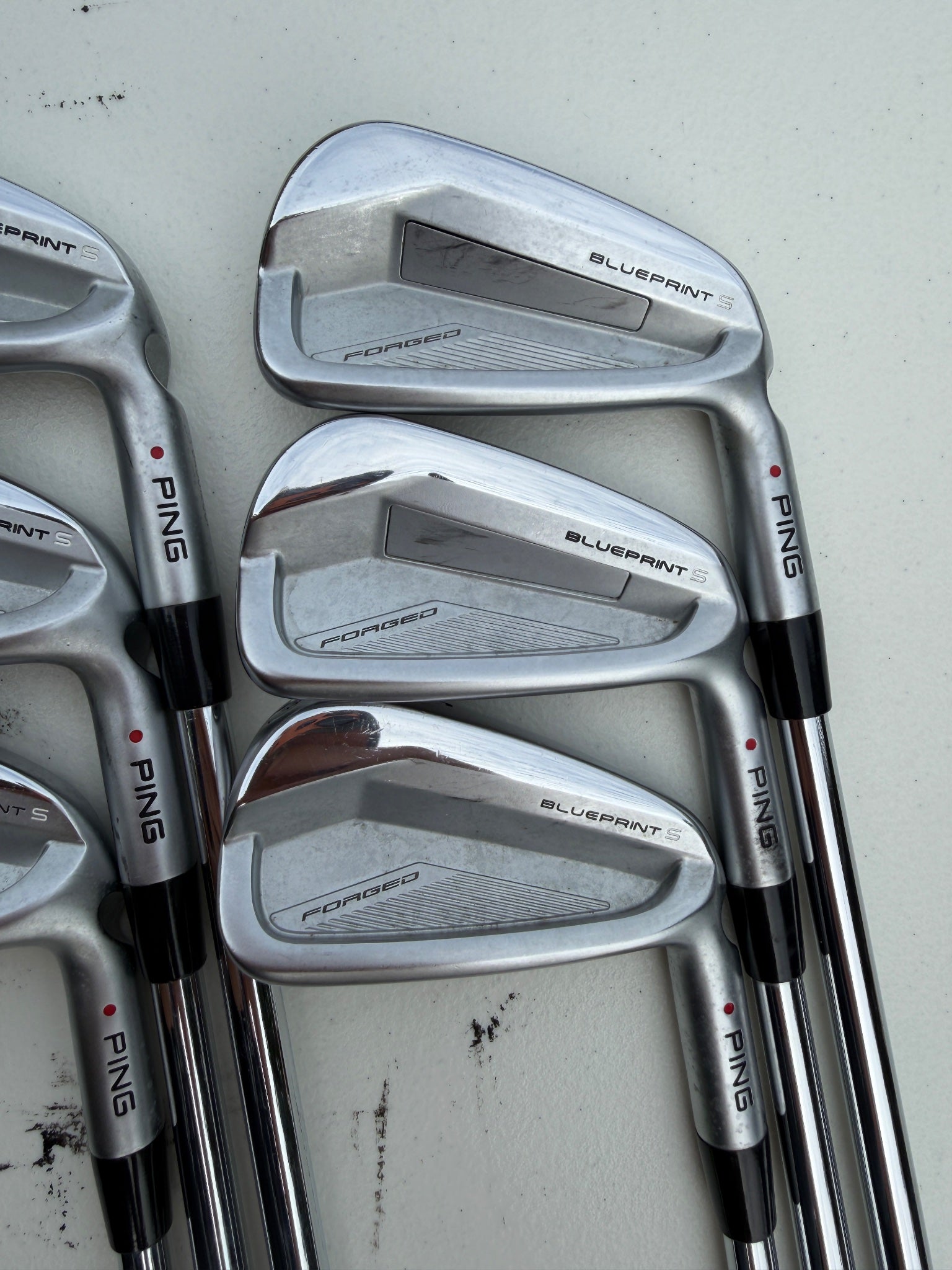 Ping Blueprint S Iron Set 4-9 Red Dot DG 120 X100 Extra Stiff Flex +1/4" NICE — photo 3