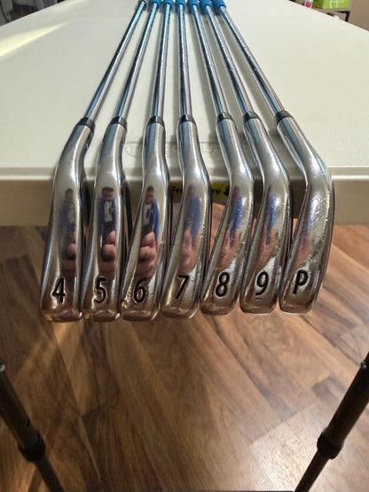 Titleist 718 AP2 Iron Set 4-PW DG X100 Extra Stiff Flex +1/2" NICE/READ — photo 5