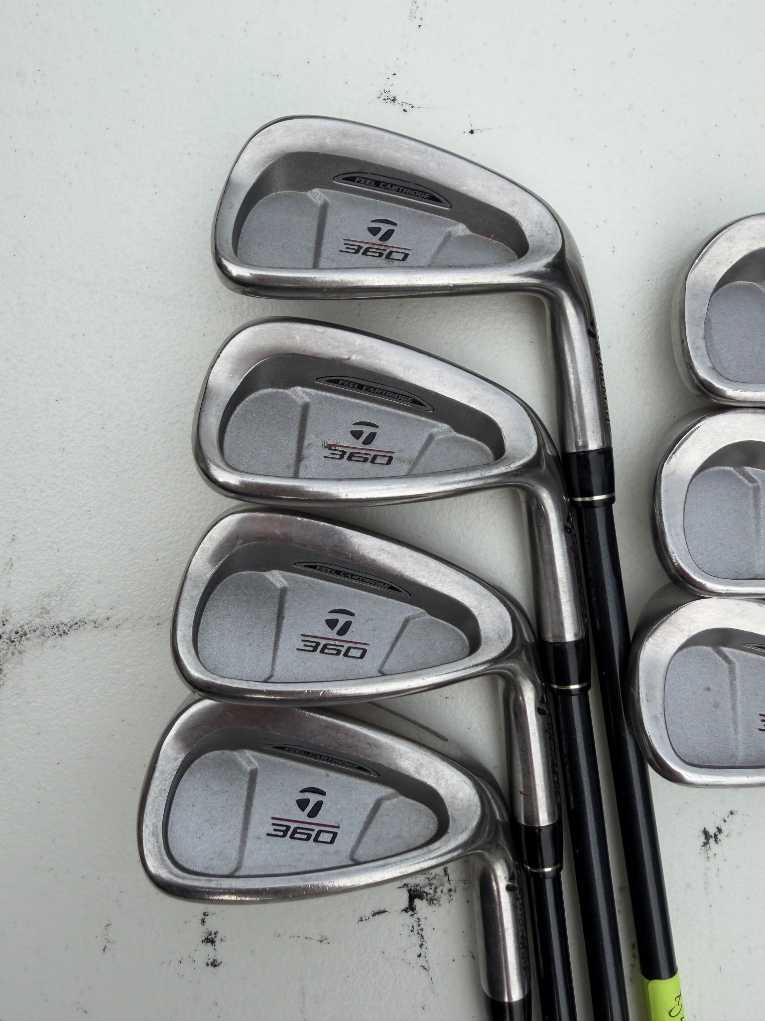 TaylorMade 360 Iron Set 4-PW Lite R-80 Regular Flex +1/2" NICE — photo 2