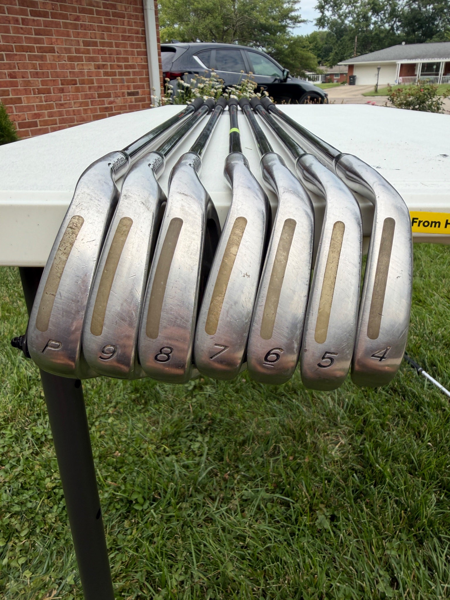 TaylorMade 360 Iron Set 4-PW Lite R-80 Regular Flex +1/2" NICE — photo 11