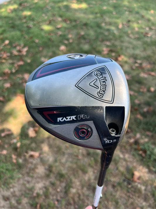 Callaway Razr Fit Driver 10.5° Alidla R.I.P.'d NV Regular Flex 45.5″