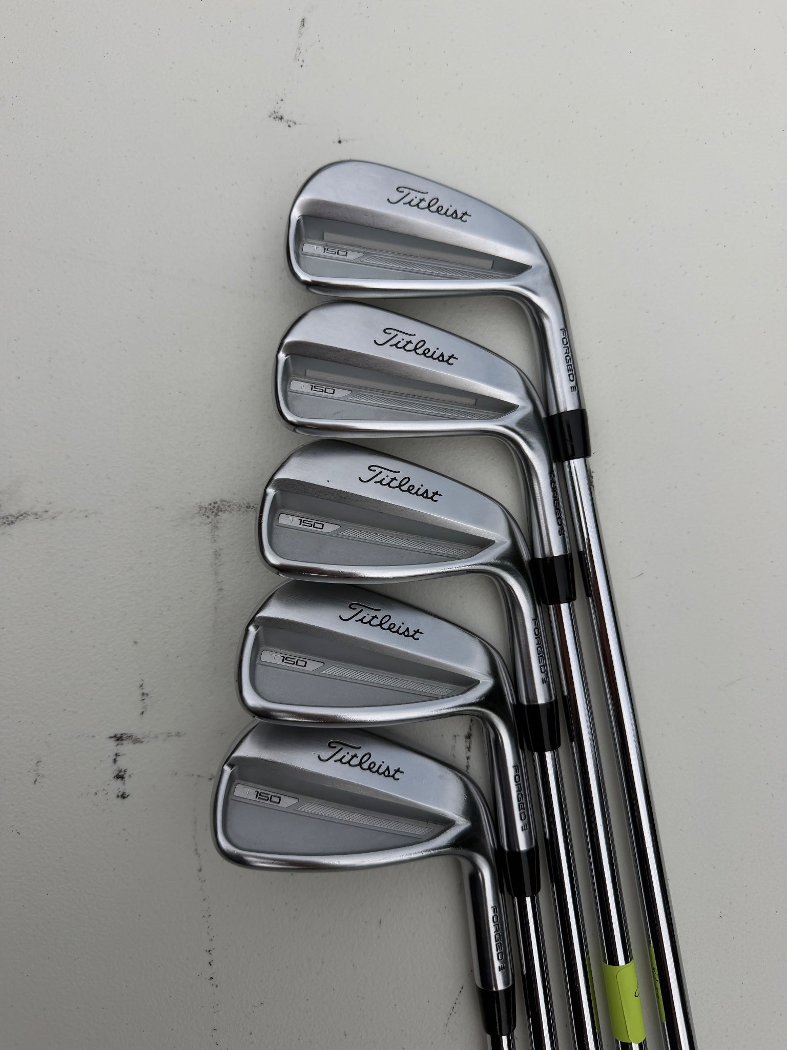 Titleist 2023 T150 Iron Set 6-PW Project X Rifle 6.0 Stiff Flex NICE