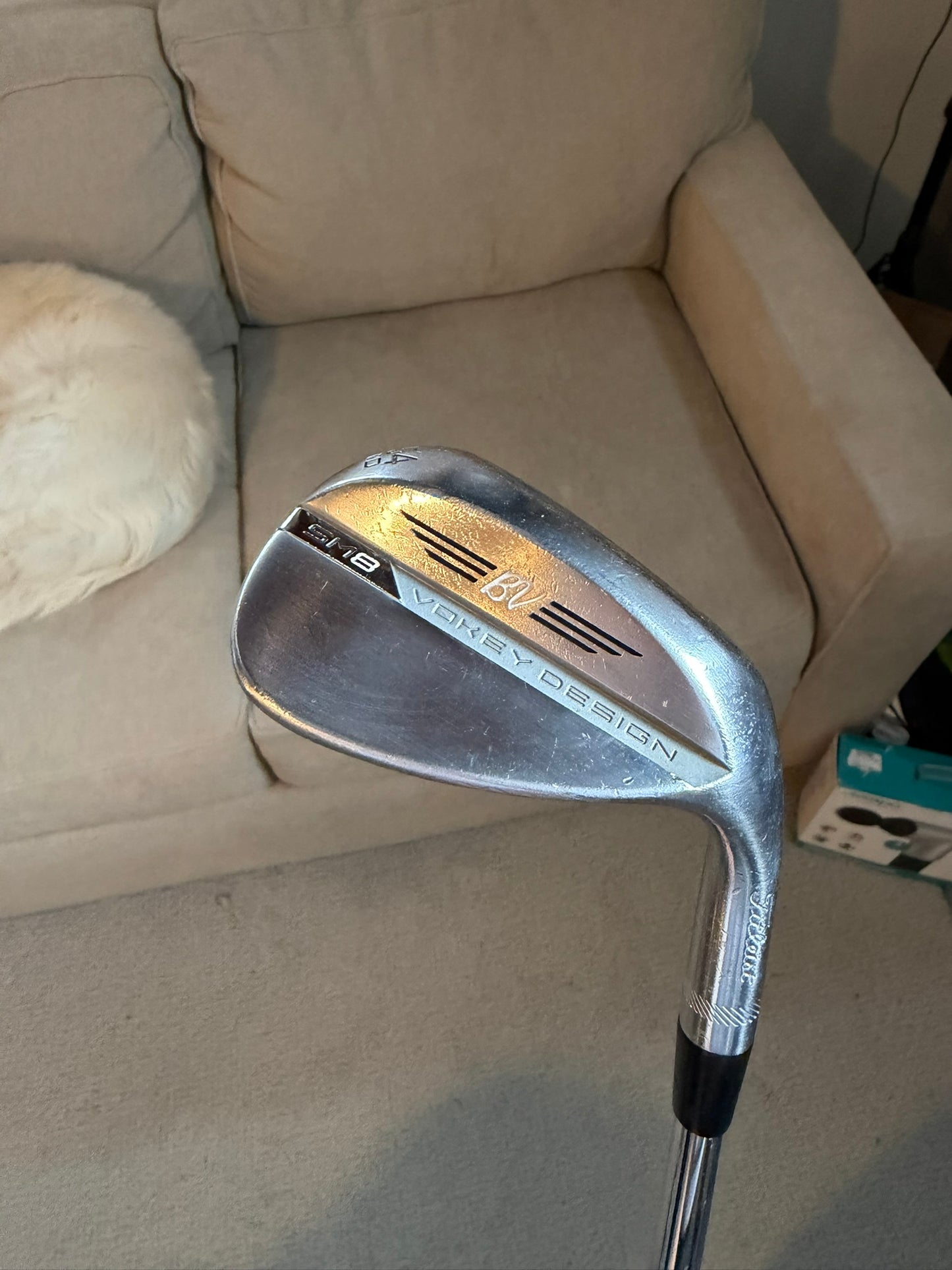 Photo of Titleist Vokey SM8 Tour Chrome Sand Wedge 54° Wedge Flex