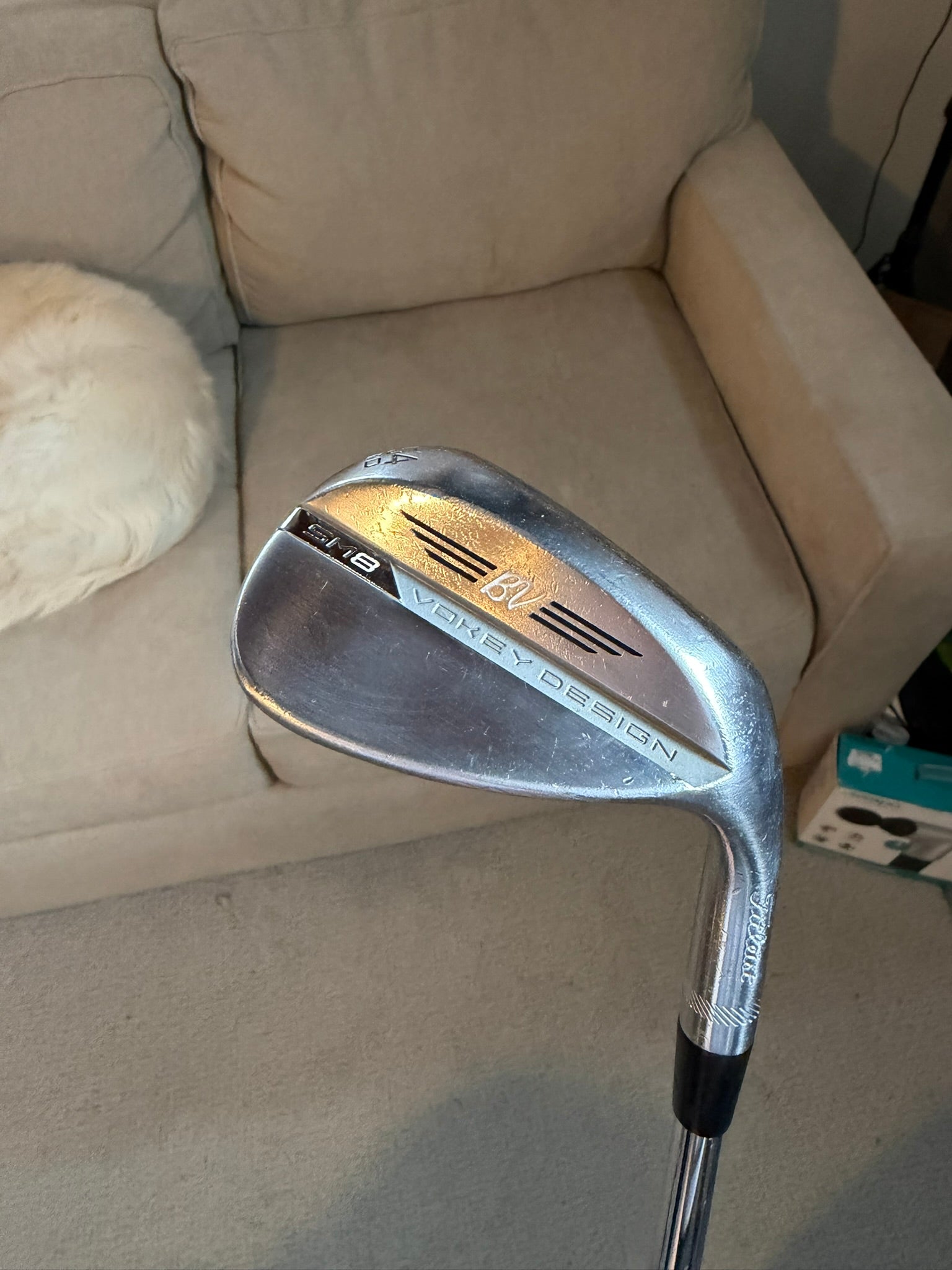 Photo of Titleist Vokey SM8 Tour Chrome Sand Wedge 54° Wedge Flex