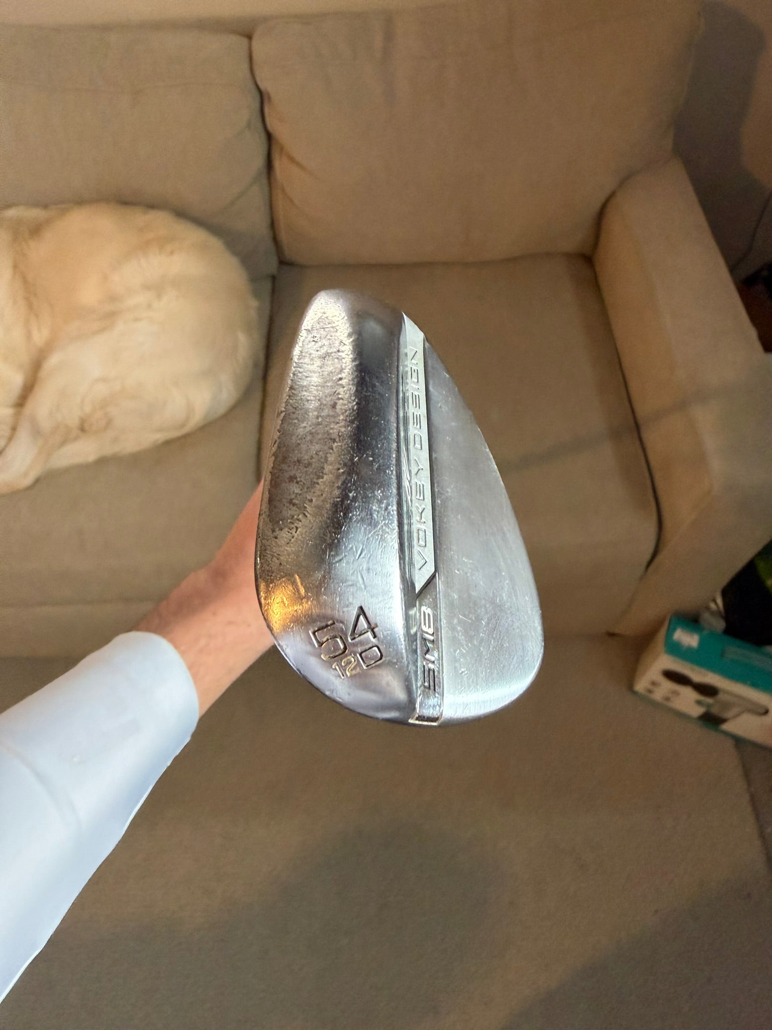 Photo of Titleist Vokey SM8 Tour Chrome Sand Wedge 54° Wedge Flex