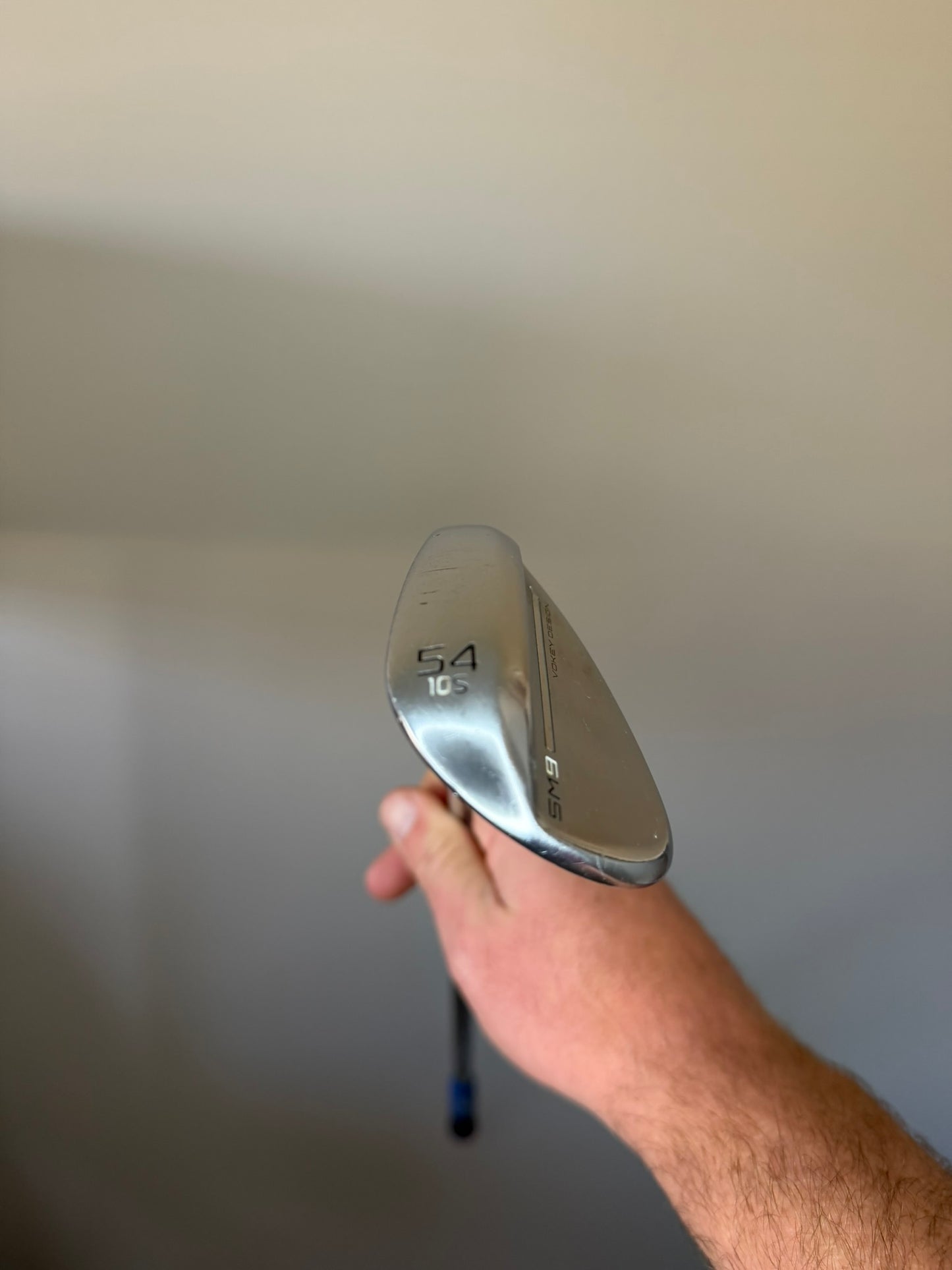 Photo of Titleist Vokey SM9 Tour Chrome Sand Wedge 54° Extra Stiff Flex Kbs Tour V