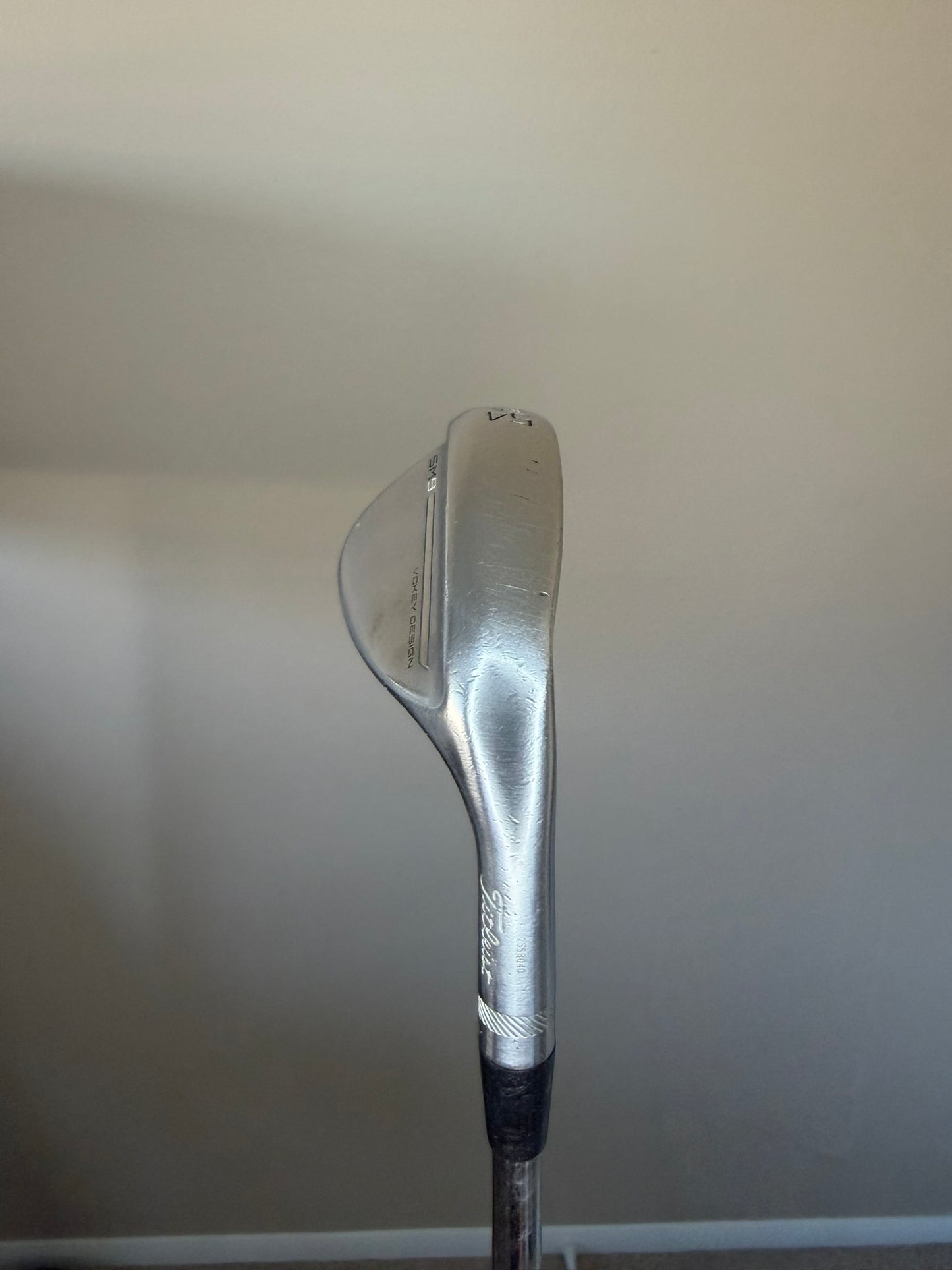 Photo of Titleist Vokey SM9 Tour Chrome Sand Wedge 54° Extra Stiff Flex Kbs Tour V