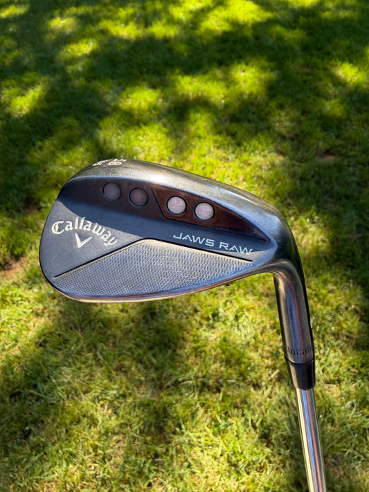 Callaway Jaws Raw Black Plasma Lob Wedge 58° / 10 Spinner Wedge Flex 34.75" NICE