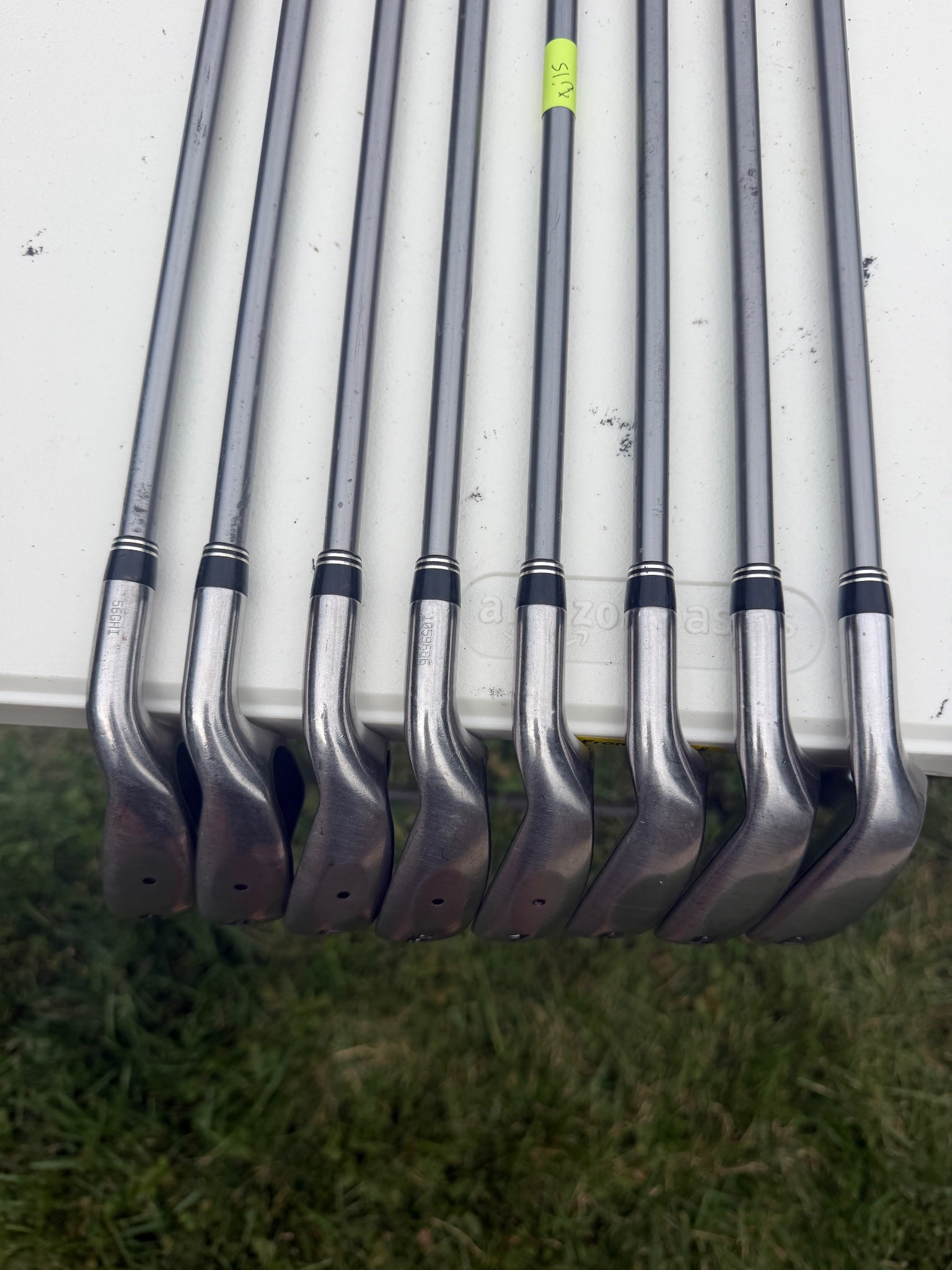 Cobra 3400 I/XH Iron Set 3-PW Graphite Design YS-5.1 Regular Flex +1/4" NICE — photo 8