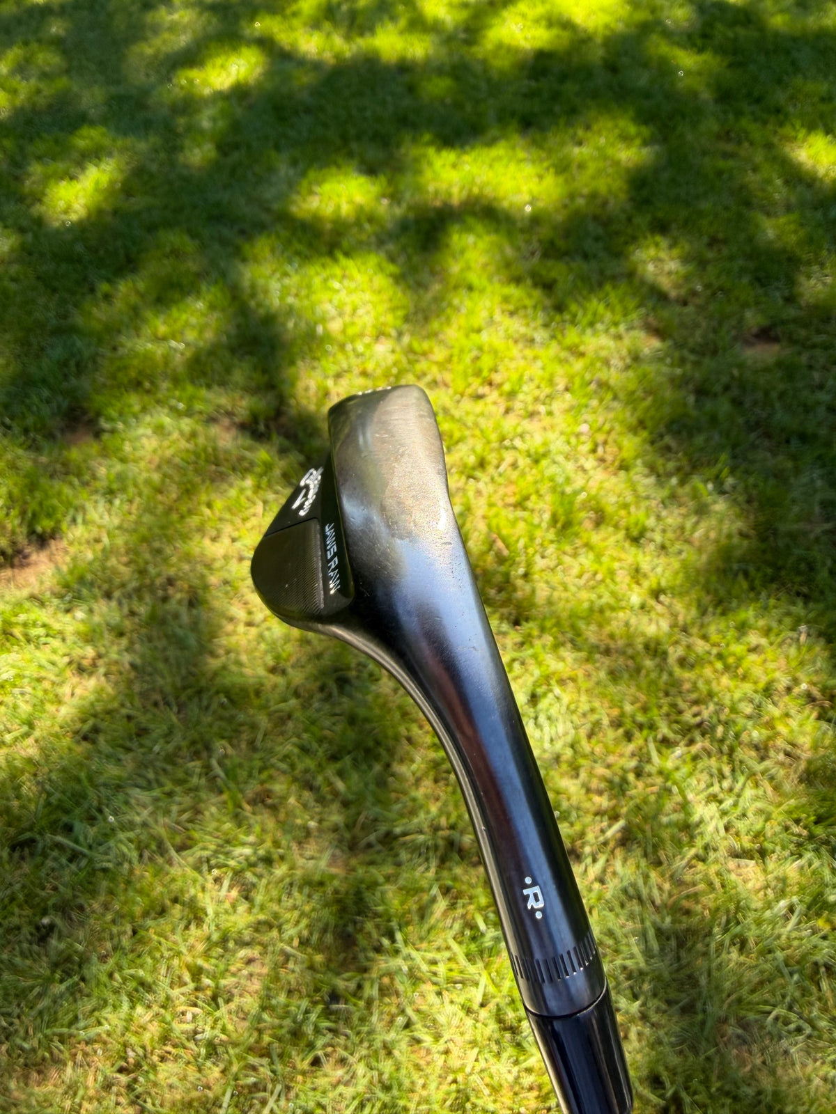 Callaway Jaws Raw Black Plasma Lob Wedge 58° / 10 Spinner Wedge Flex 34.75" NICE — photo 5