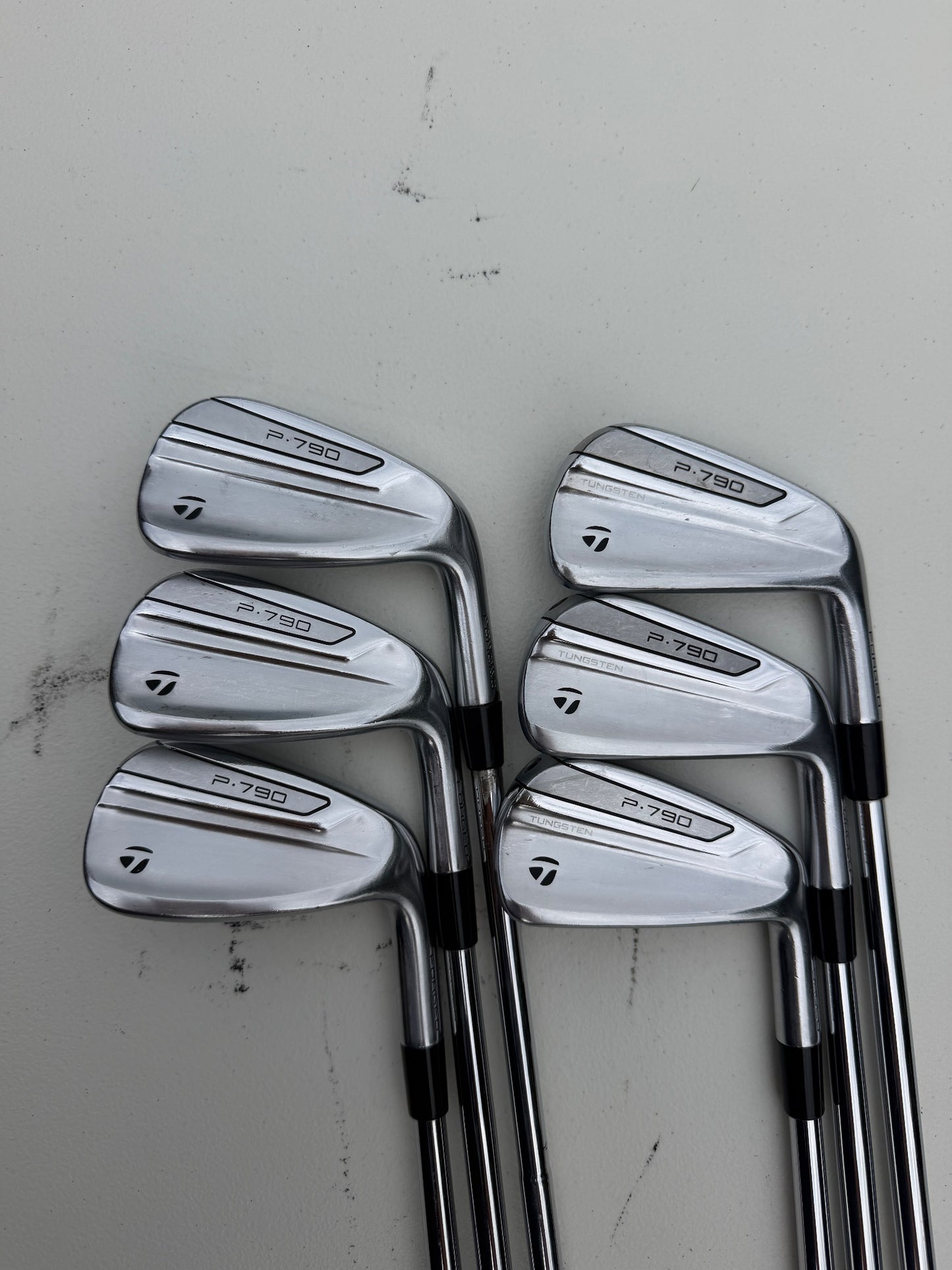 TaylorMade 2019 P790 Iron Set 5-PW Dynamic Gold 105 Stiff Flex NICE