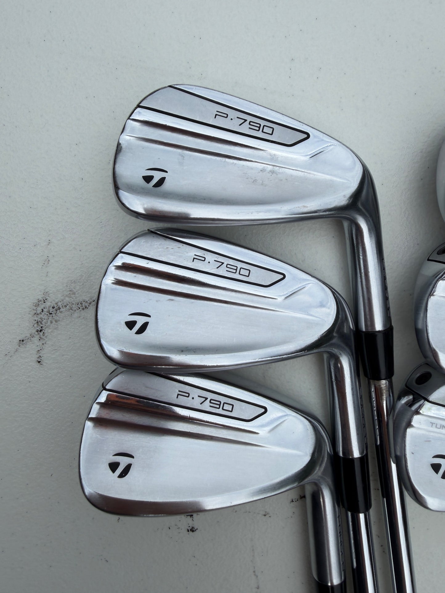 TaylorMade 2019 P790 Iron Set 5-PW Dynamic Gold 105 Stiff Flex NICE — photo 2