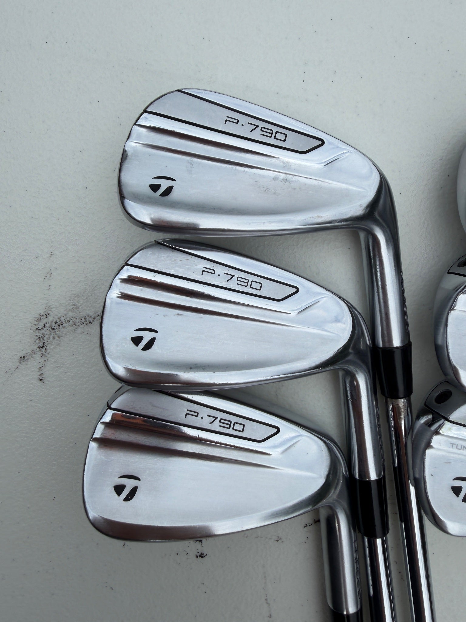 TaylorMade 2019 P790 Iron Set 5-PW Dynamic Gold 105 Stiff Flex NICE — photo 2