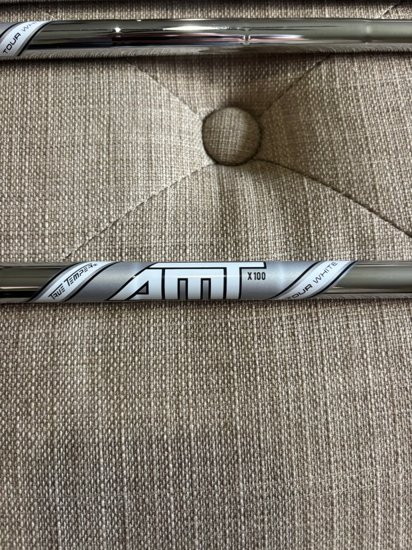 Titleist 2023 T100 Iron Set 5-PW AMT White X100 Extra Stiff Flex +3/4″ NICE