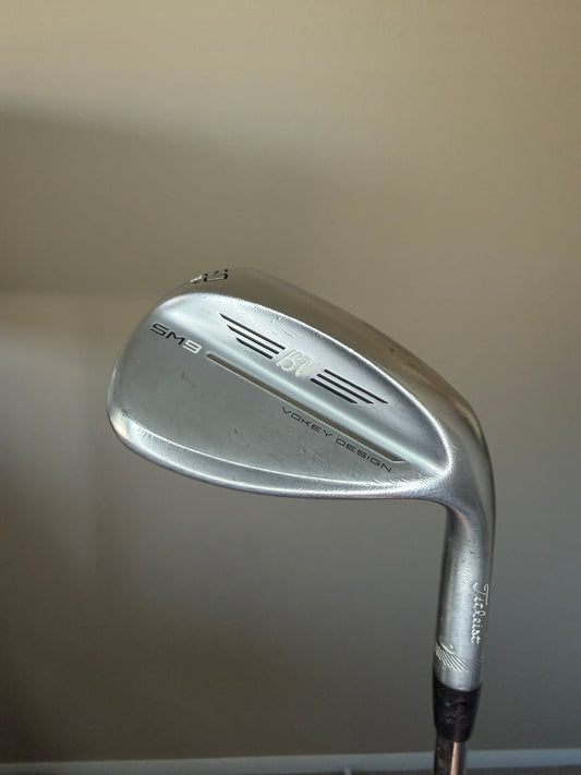 Titleist Vokey SM9 Tour Chrome LW 60°/8 KBS Tour V Extra Stiff Flex 35.5″ NICE