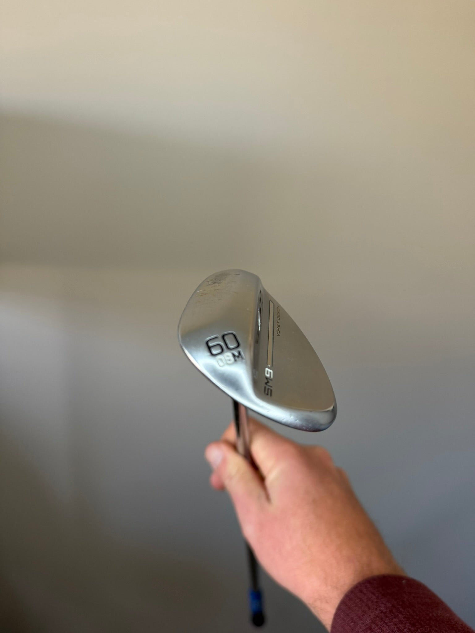 Photo of Titleist Vokey SM9 Tour Chrome Lob Wedge 60° Extra Stiff Flex Kbs Tour V