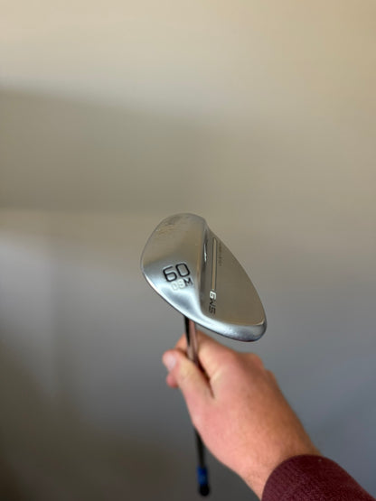 Photo of Titleist Vokey SM9 Tour Chrome Lob Wedge 60° Extra Stiff Flex Kbs Tour V