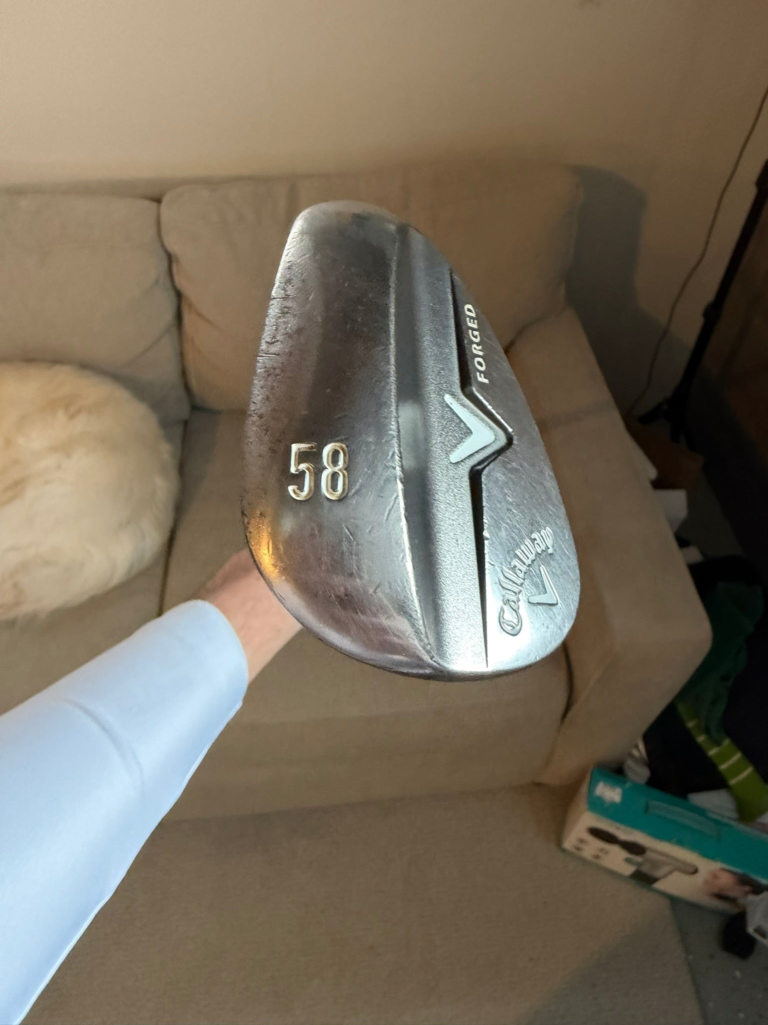 Photo of Callaway Forged Chrome Lob Wedge 58° Wedge Flex Fujikura 95St