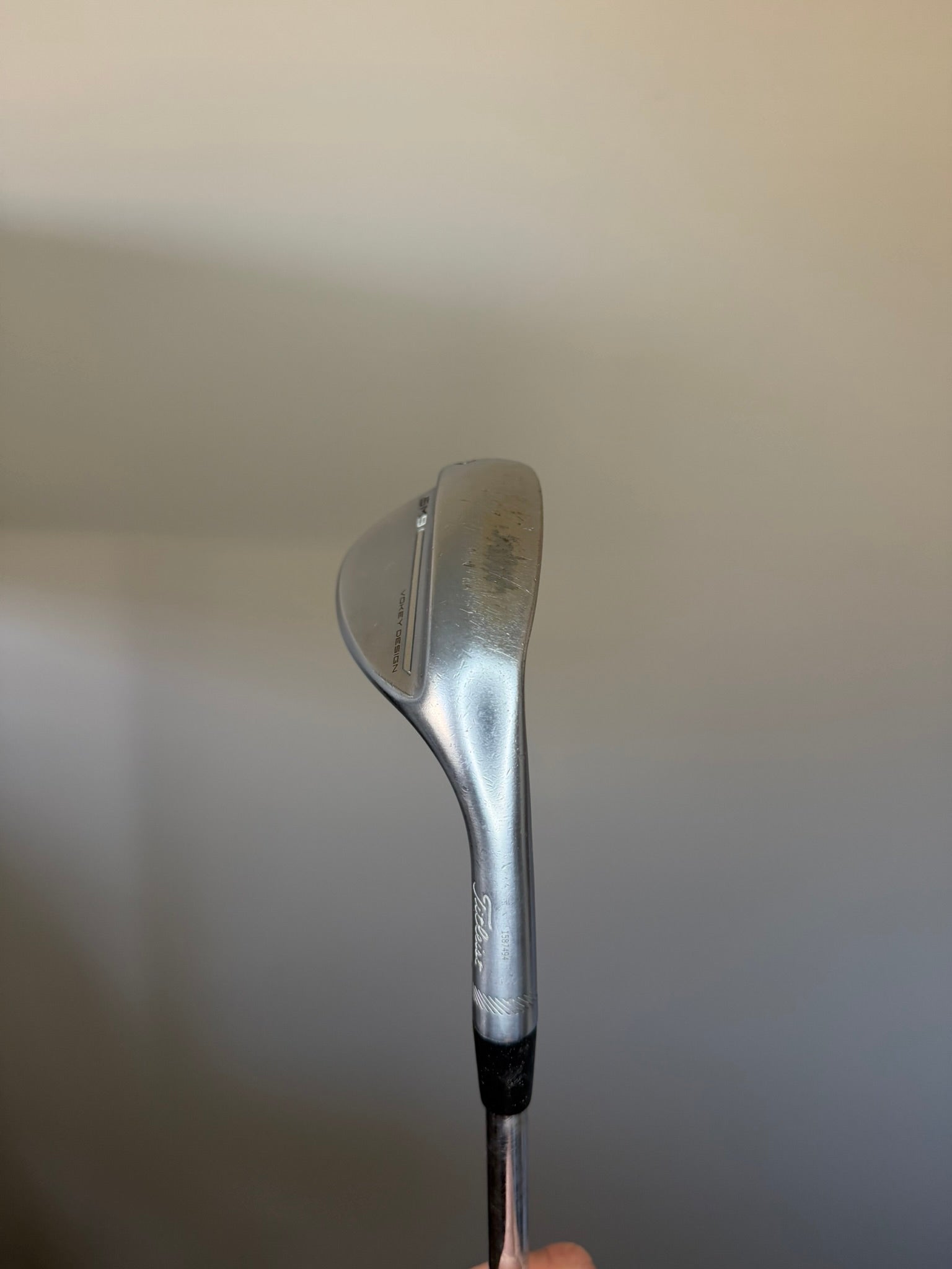 Photo of Titleist Vokey SM9 Tour Chrome Lob Wedge 60° Extra Stiff Flex Kbs Tour V