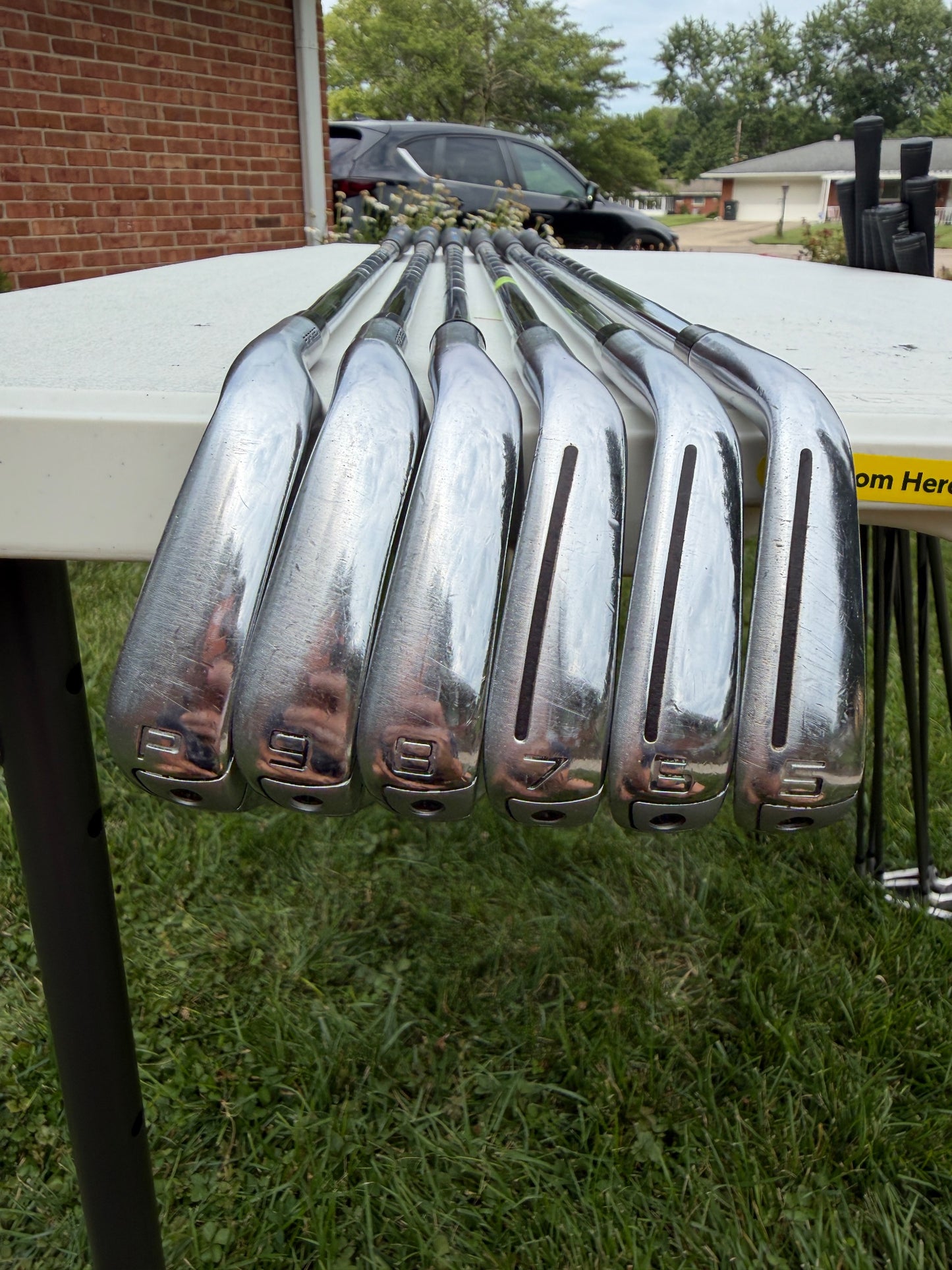 TaylorMade 2019 P790 Iron Set 5-PW Dynamic Gold 105 Stiff Flex NICE — photo 10
