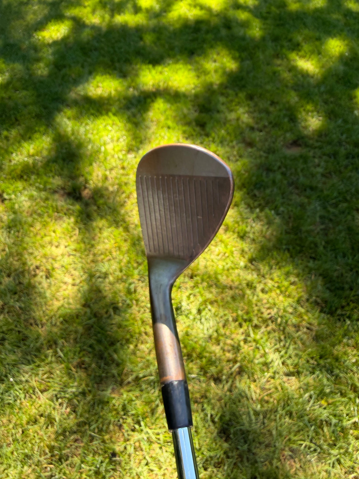 Mizuno T24 Denim Copper Sand Wedge 54°/10 Tour Issue S400 Stiff Flex 35.5" NICE — photo 2