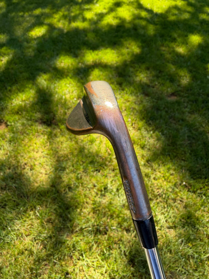 Mizuno T24 Denim Copper Sand Wedge 54°/10 Tour Issue S400 Stiff Flex 35.5" NICE — photo 6