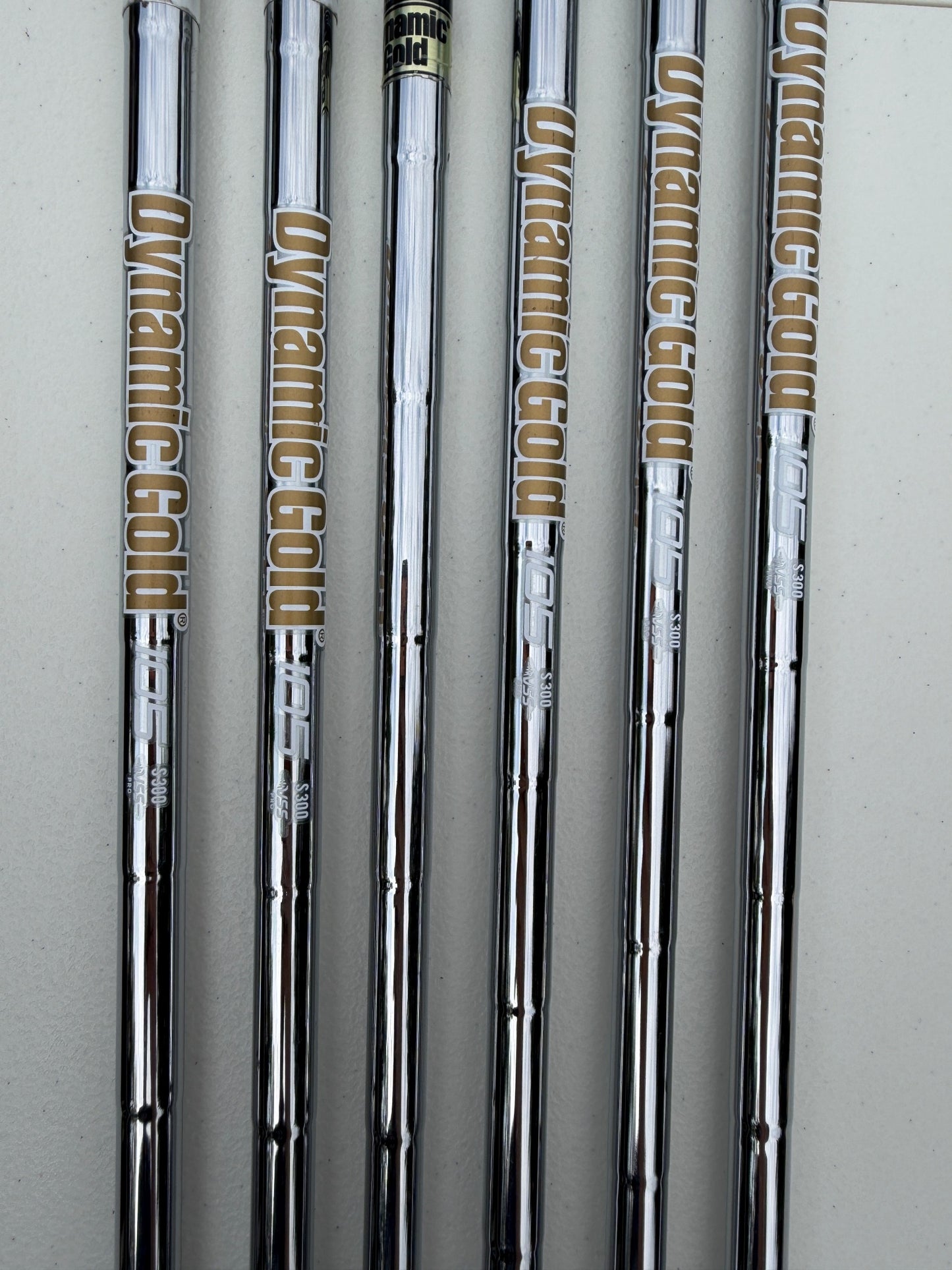 TaylorMade 2019 P790 Iron Set 5-PW Dynamic Gold 105 Stiff Flex NICE — photo 13