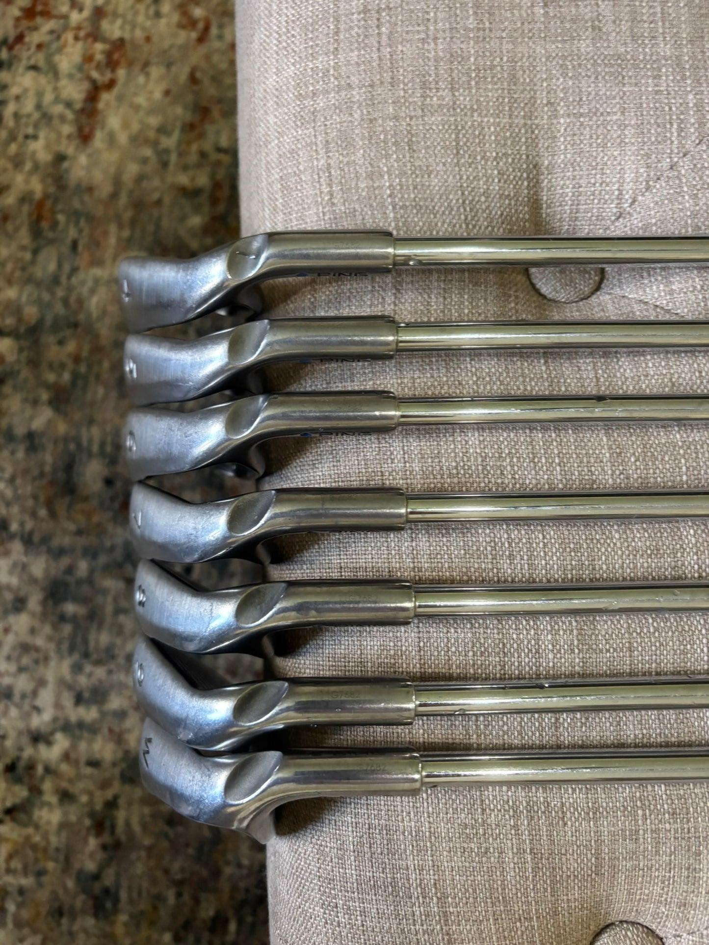 Ping G30 Iron Set 4-PW Blue Dot CFS Distance Stiff Flex +1/4″ READ