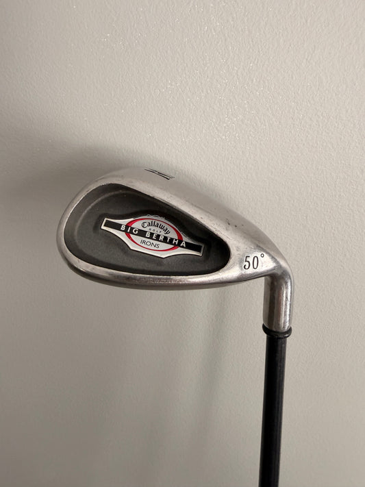 Photo of Callaway 2002 Big Bertha Gap Wedge 50° Stiff Flex Rch 85G