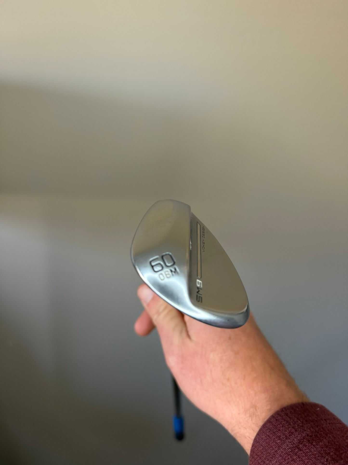 Photo of Titleist Vokey SM9 Tour Chrome Lob Wedge 60° Extra Stiff Flex Kbs Tour V