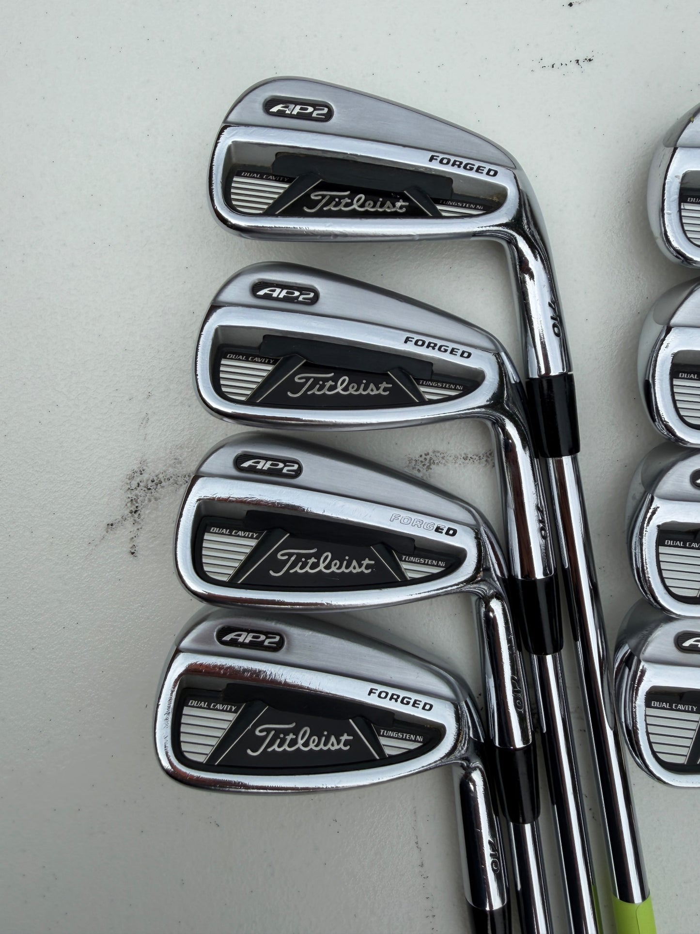 Titleist 710 AP2 Iron Set 3-PW Project X Rifle 5.5 Regular Flex +1/2" NICE — photo 2