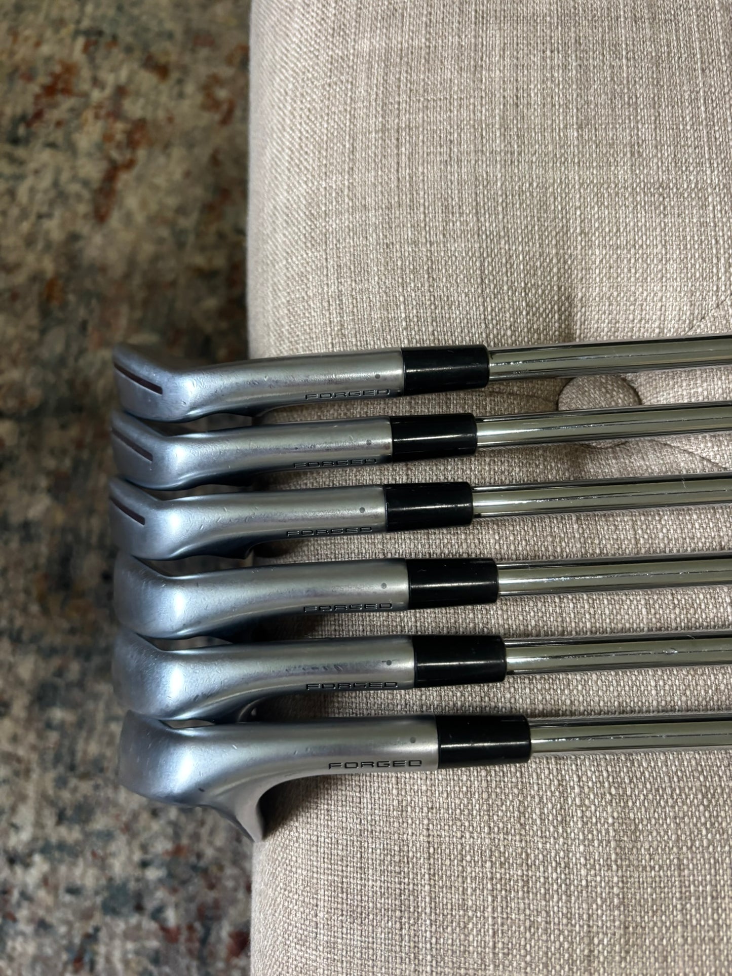 Taylormade 2021 P790 Iron Set 5-PW Elevate 95 MPH Stiff Flex -1/4″ NICE