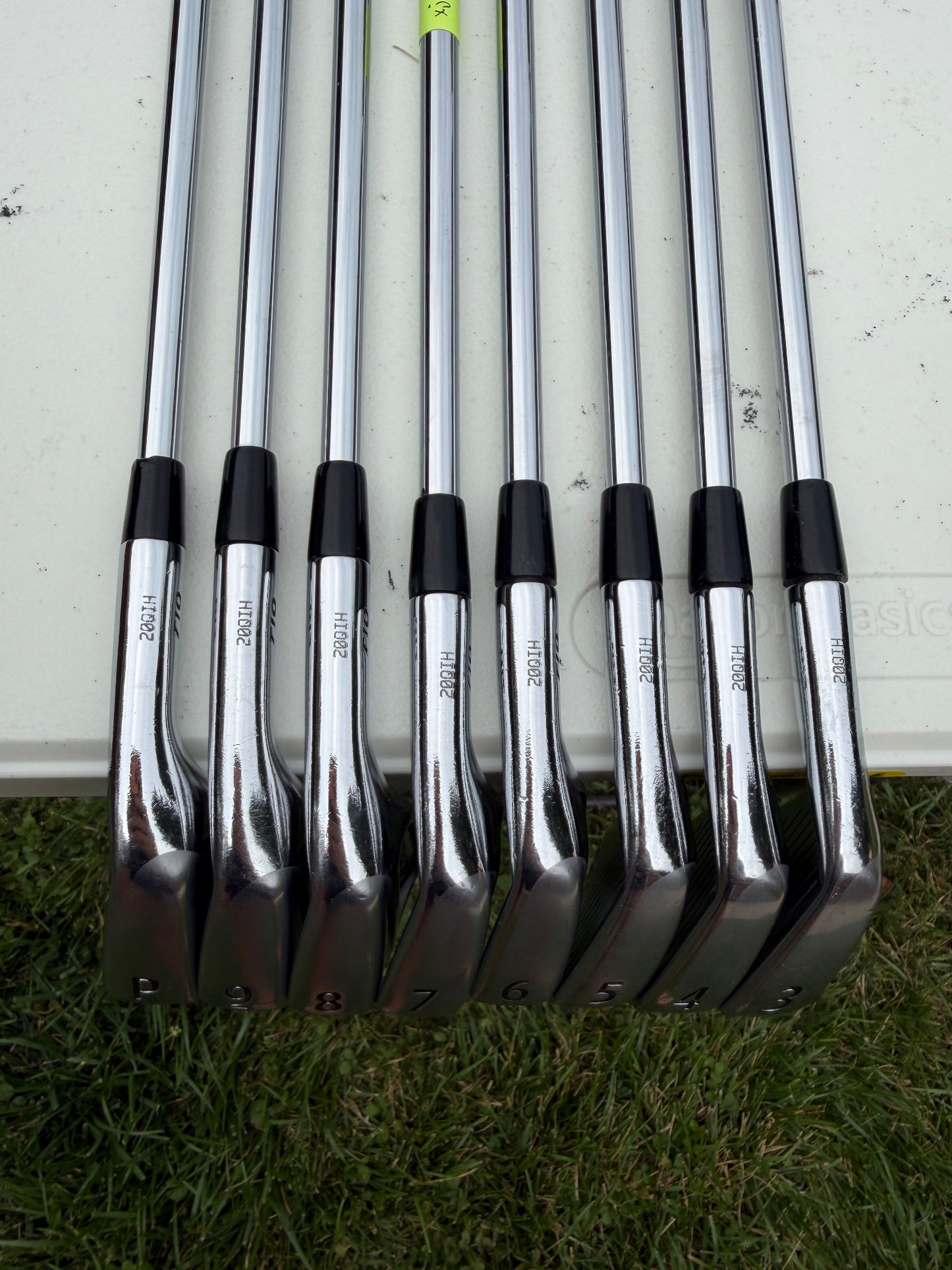 Titleist 710 AP2 Iron Set 3-PW Project X Rifle 5.5 Regular Flex +1/2" NICE — photo 13
