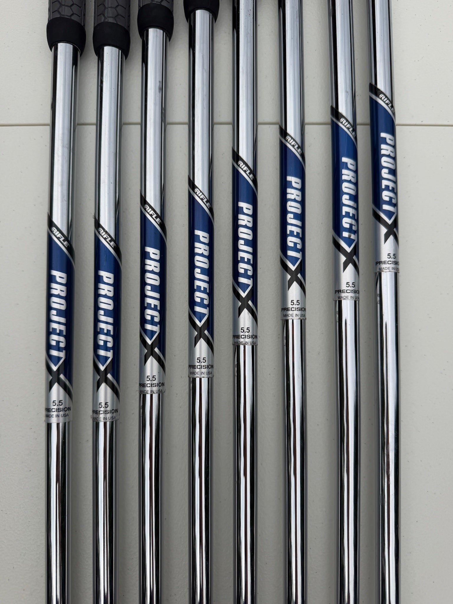 Titleist 710 AP2 Iron Set 3-PW Project X Rifle 5.5 Regular Flex +1/2" NICE — photo 14