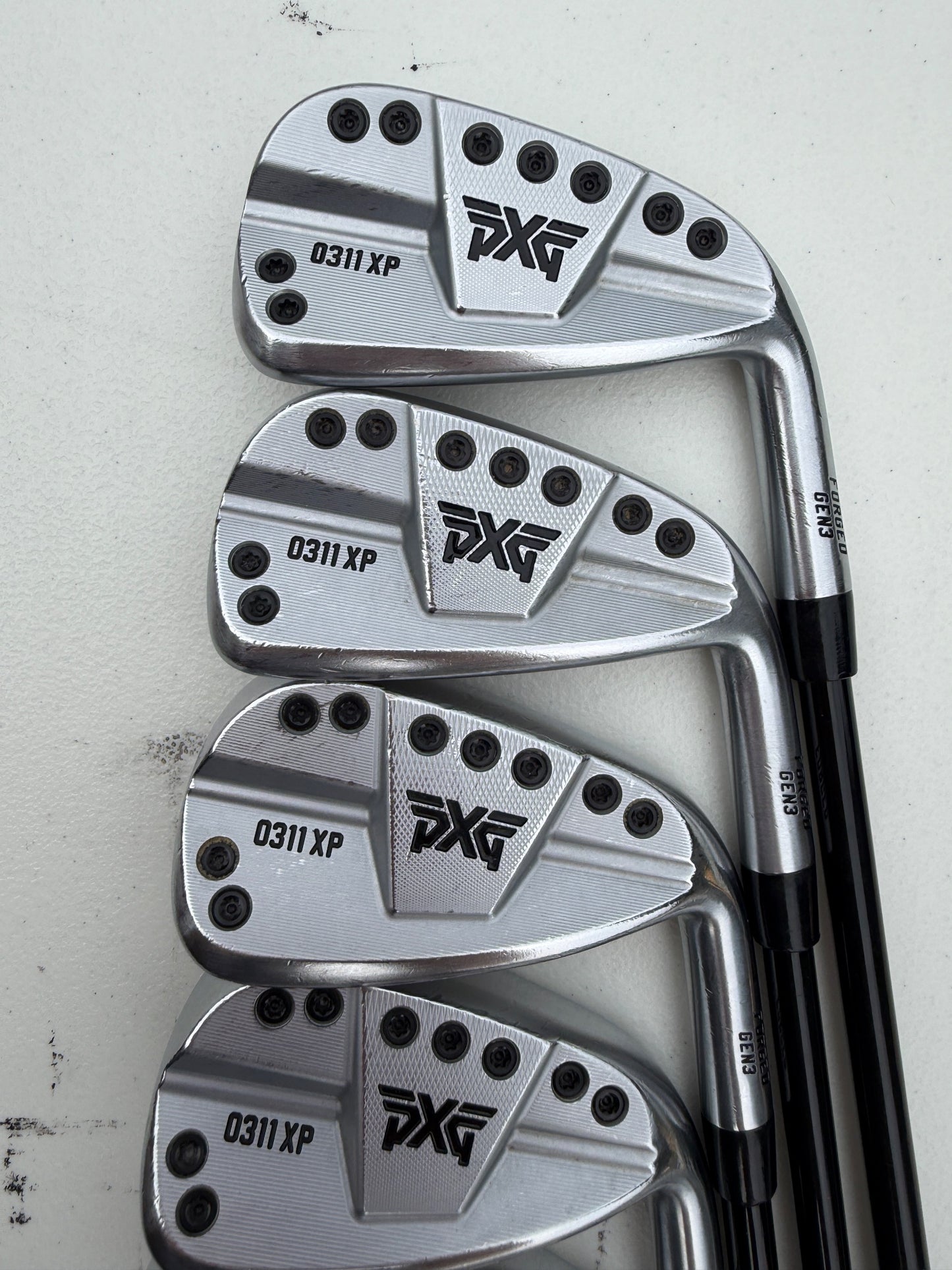 PXG 0311 XP GEN3 Iron Set 6-PW Accra iSeries 50i Senior Flex -1/2" NICE — photo 2