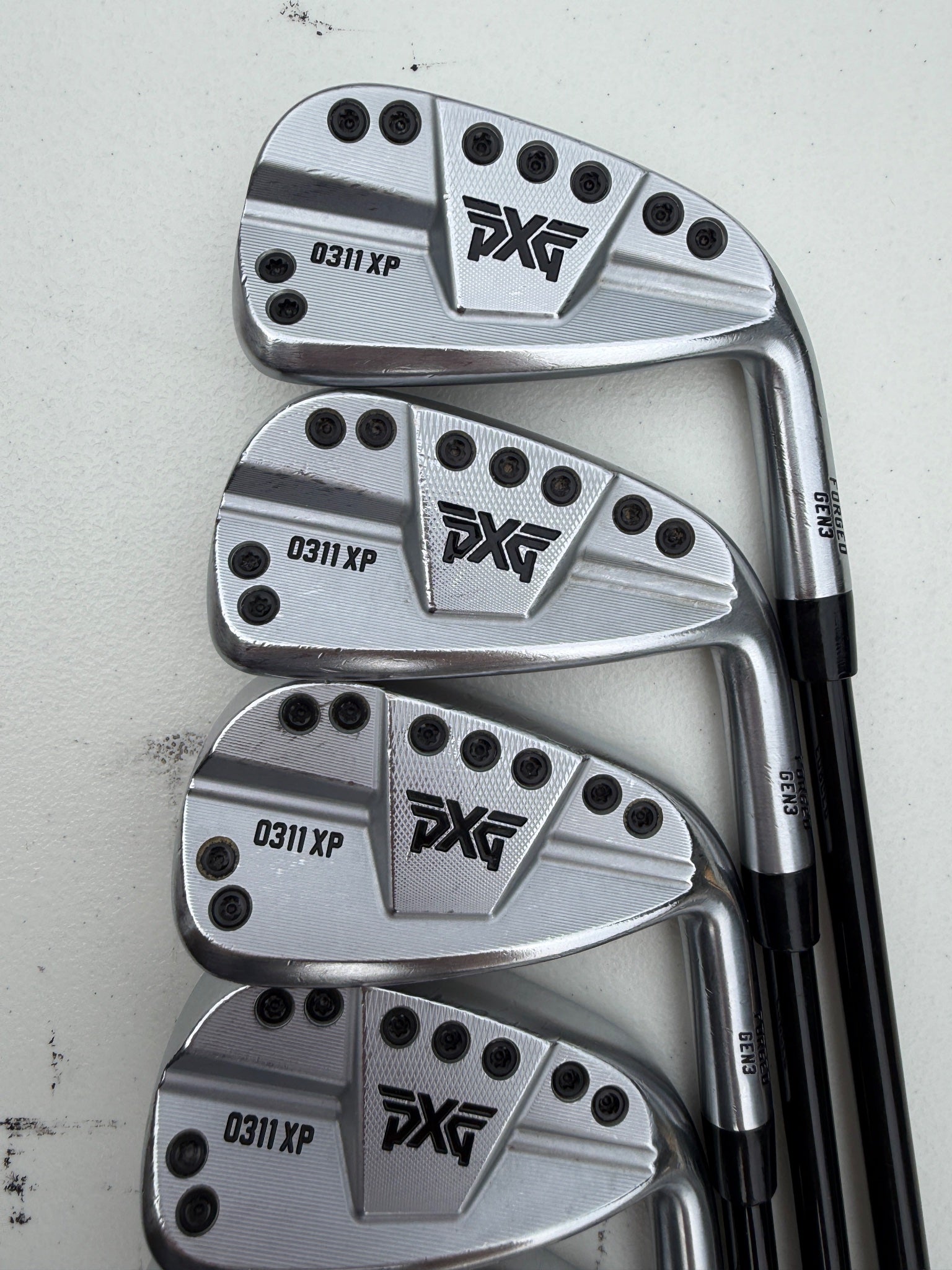 PXG 0311 XP GEN3 Iron Set 6-PW Accra iSeries 50i Senior Flex -1/2" NICE — photo 2