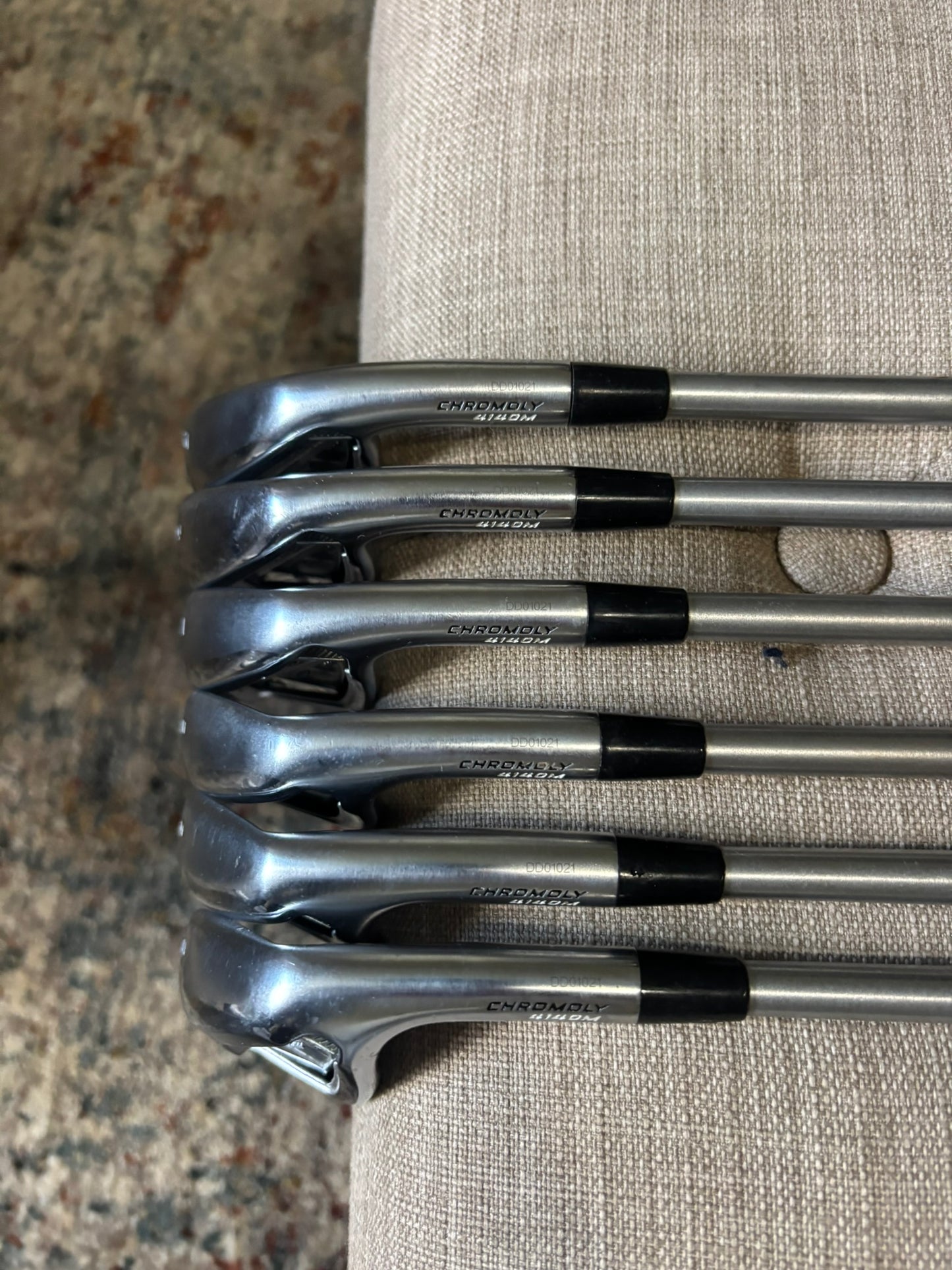 Mizuno JPX 919 Hot Metal Pro Iron Set 5-PW KBS C-Taper Lite Stiff Flex STD NICE