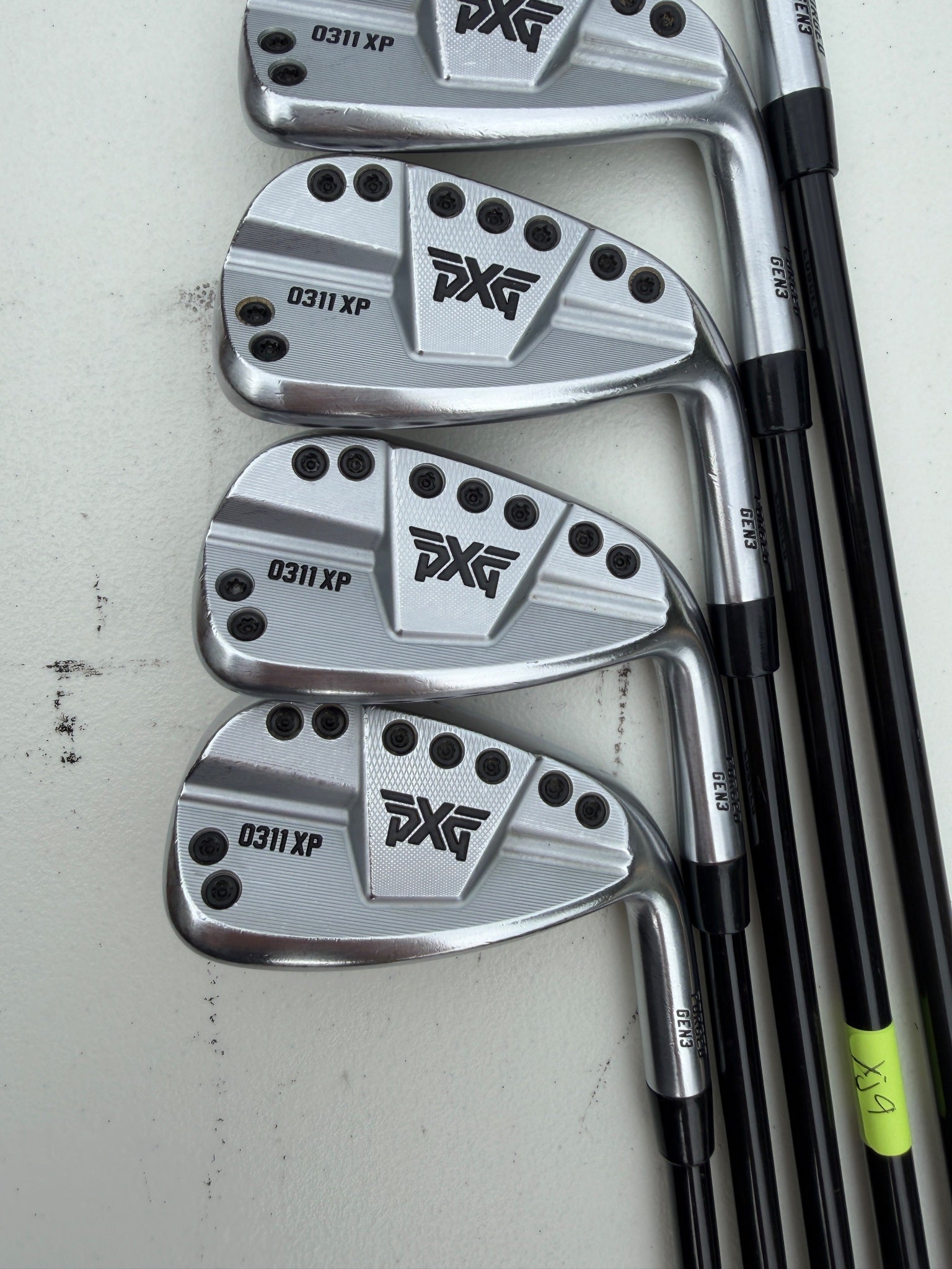 PXG 0311 XP GEN3 Iron Set 6-PW Accra iSeries 50i Senior Flex -1/2" NICE — photo 3