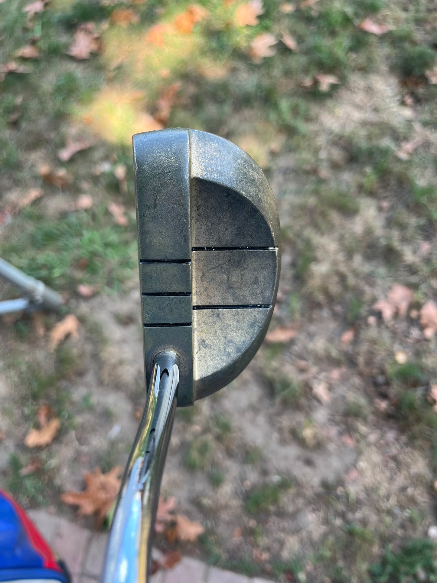 Odyssey Dual Force Rossie II Bronze Putter 35″ +HC NICE