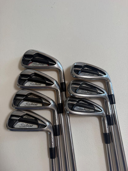 Titleist 714 AP1 Iron Set 4-PW XP95 R300 Regular Flex NICE