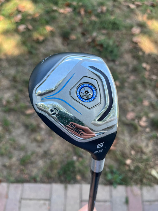 Taylormade Jetspeed 6 Hybrid 28° Velox 45 Ladies Flex 38.25″ NICE