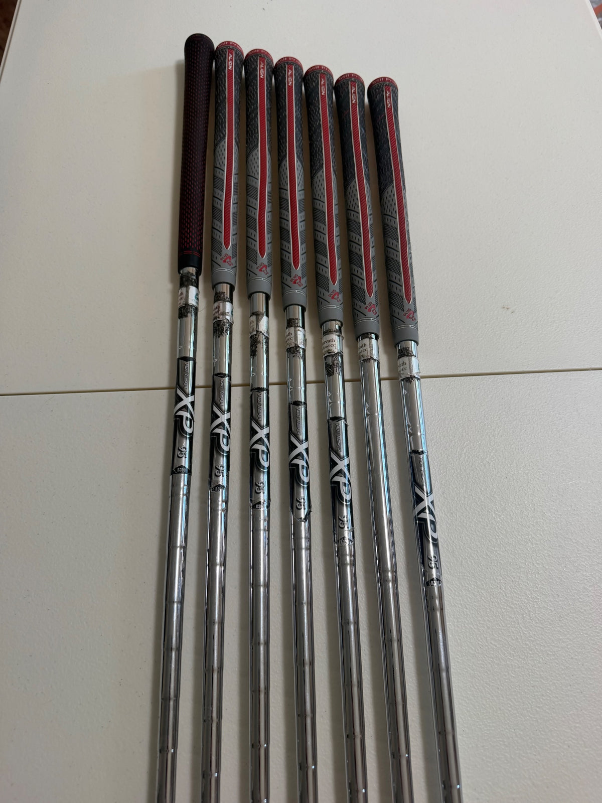 Titleist 714 AP1 Iron Set 4-PW XP95 R300 Regular Flex NICE — photo 7