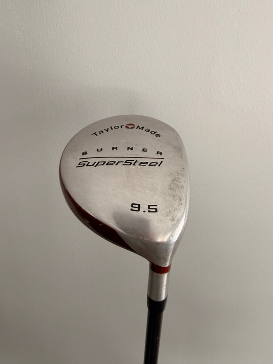 Photo of Taylormade Burner SuperSteel Driver 9.5° Stiff Flex Bubble 90G