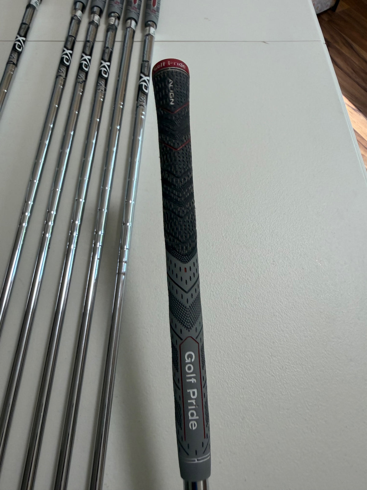 Titleist 714 AP1 Iron Set 4-PW XP95 R300 Regular Flex NICE — photo 10