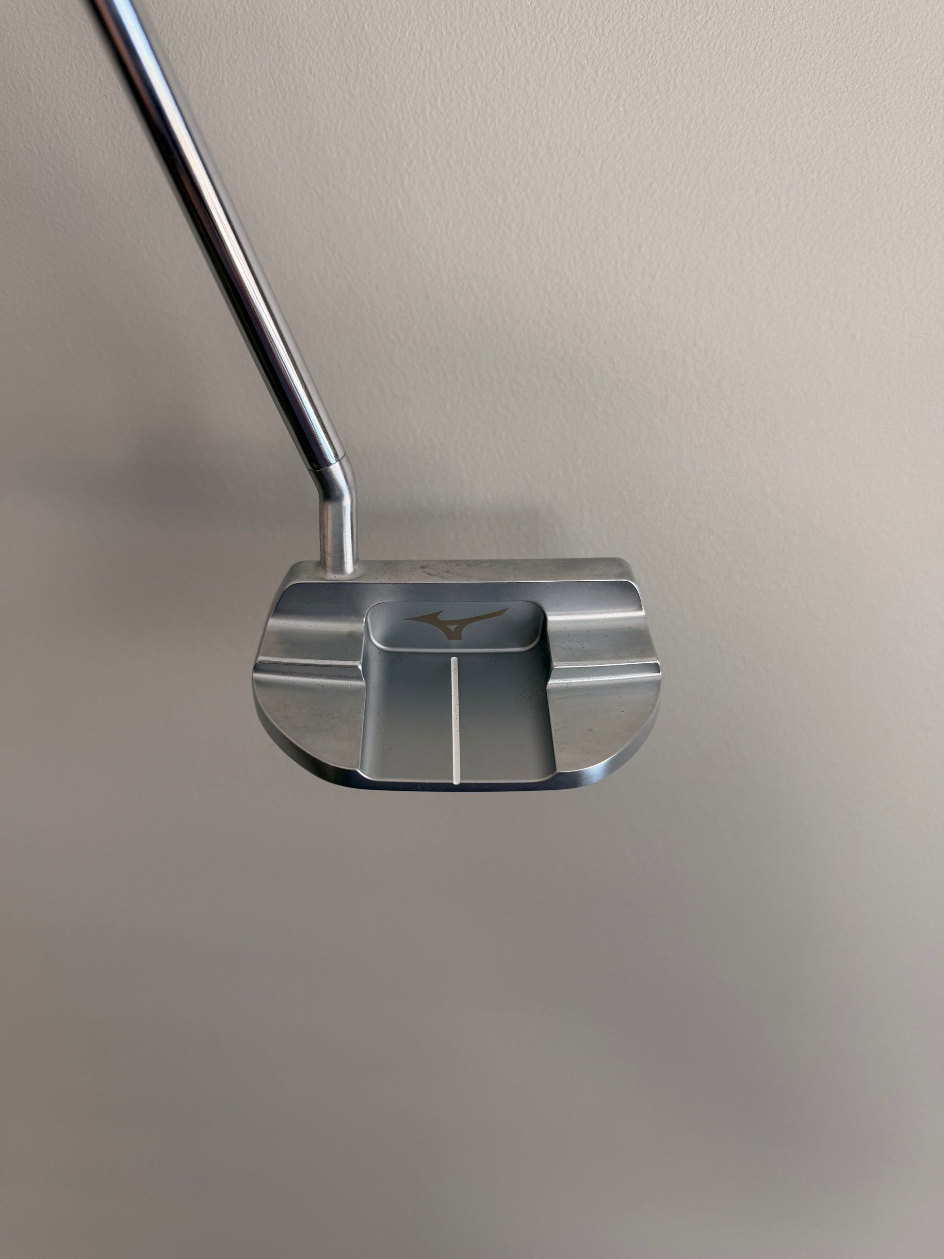 Photo of Mizuno M-Craft V Chrome Putter Stock Slant Neck