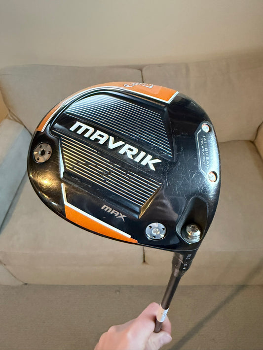 Photo of Callaway Mavrik Max Driver 10.5° Extra Stiff Flex Hzrdus Yellow