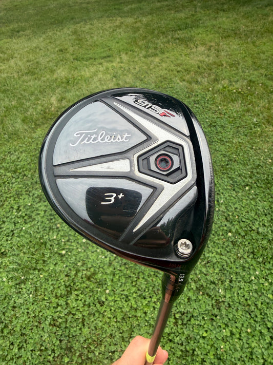 Titleist 915 F 3+ Wood 13.5° Diamana D+ 80 Stiff Flex 43.5" +HC NICE