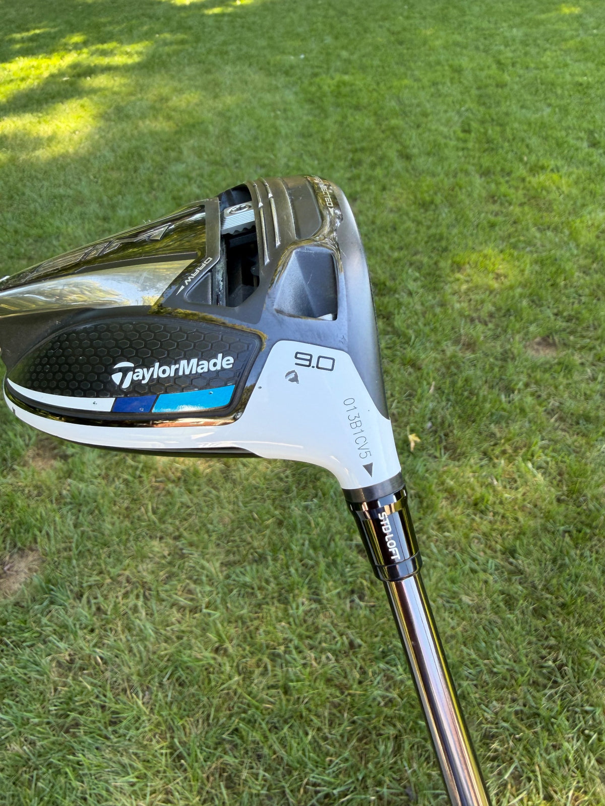 TaylorMade SIM Driver 9° Lin-Q Gunmetal 6F5 Extra Stiff Flex 45.5" NICE — photo 4
