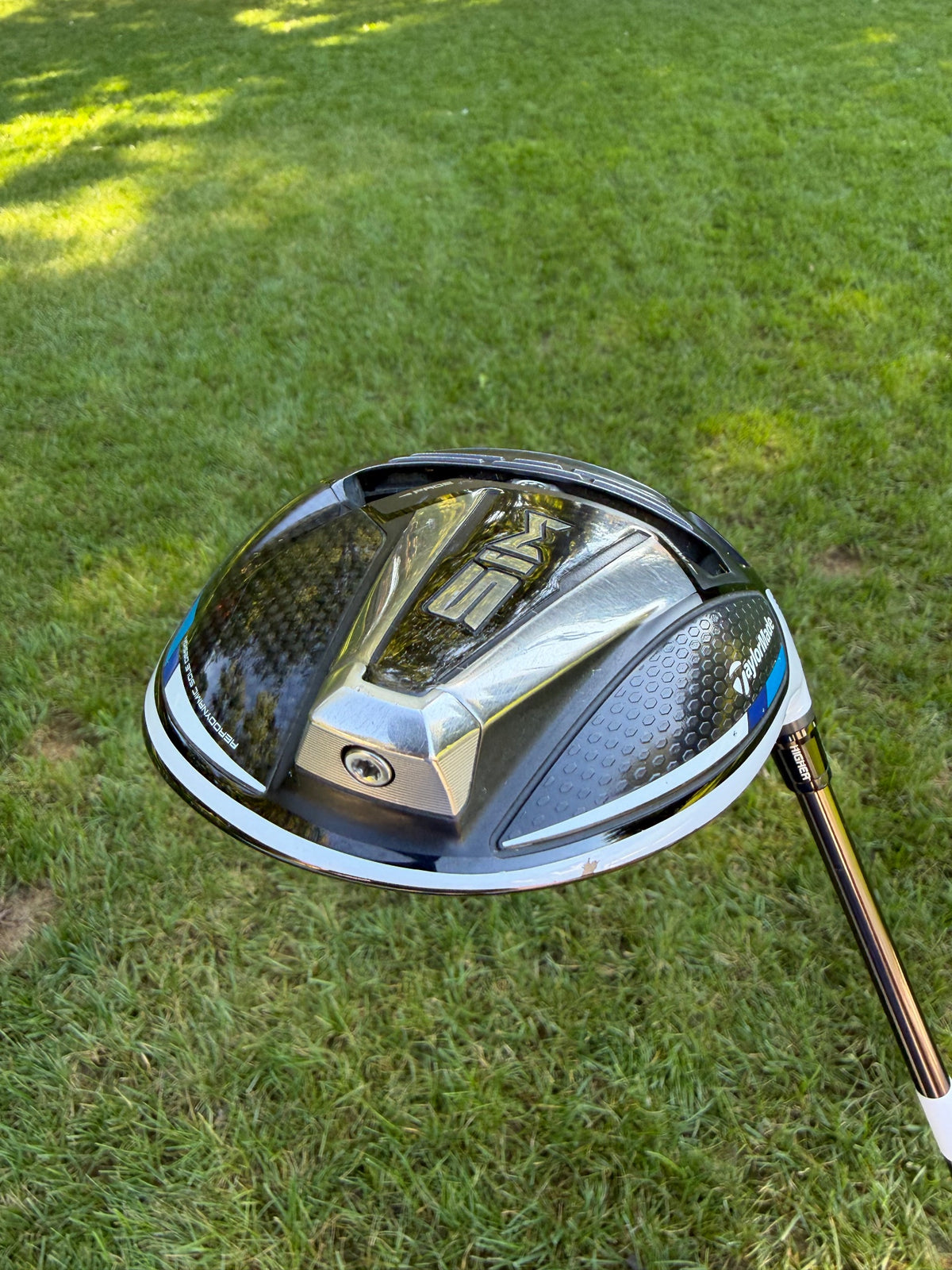TaylorMade SIM Driver 9° Lin-Q Gunmetal 6F5 Extra Stiff Flex 45.5" NICE — photo 5