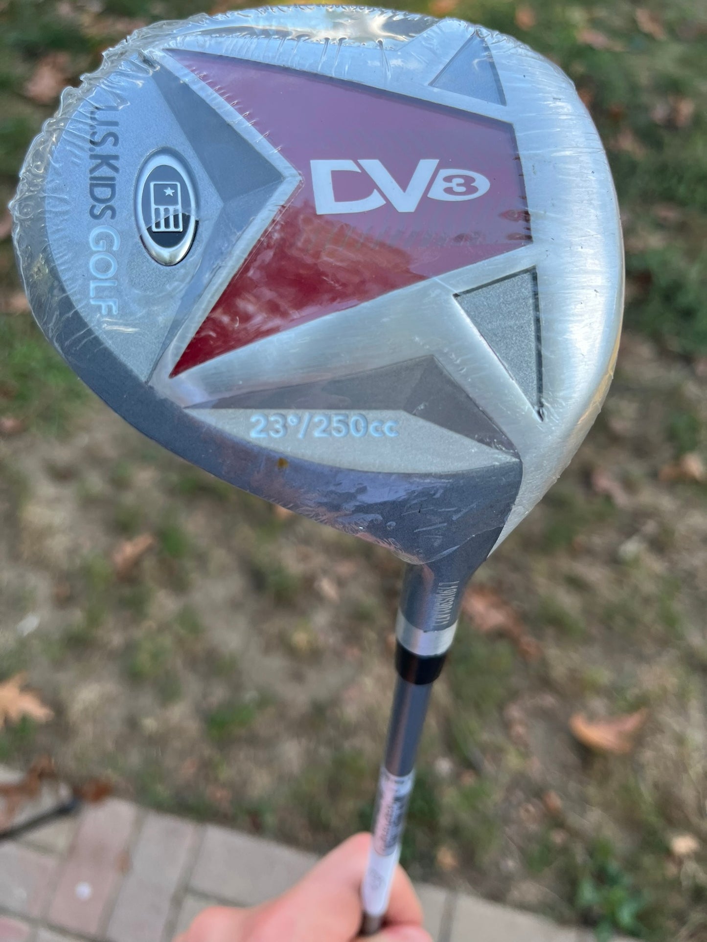 US Kids DV3 WT-30s Driver 23° 39 Youth Flex 25.5″ NEW